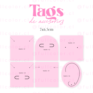 Tag de Accesorios (7x6,5cm)