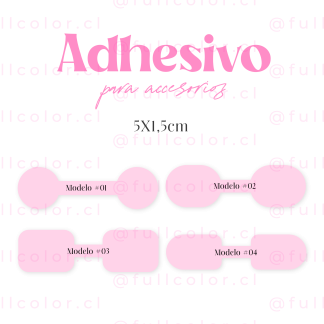 Stickers de Accesorios (5x1,5cm)