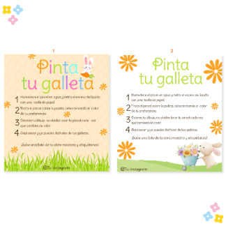 1.- Pascua-Tarjetas pinta tu galleta