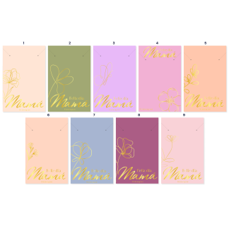 Tags de Accesorios Foil 9cm - Dia de las Madres 2025