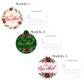 Tags - Navidad 6,3x5,6cm