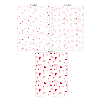 San Valientín-Papel Mantequilla.