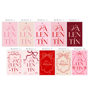 San Valentín-Tags 8x5cm
