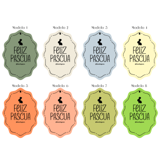 2.- Pascua-Tags foil